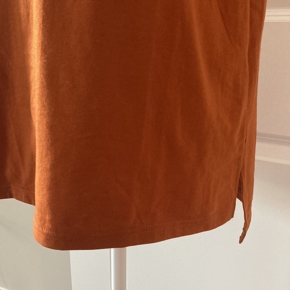 Emery Rose medium tank top blue tan color block sleeveless - Picture 5 of 10